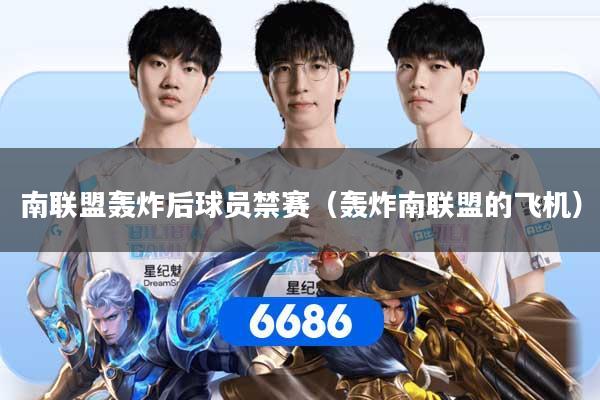 南联盟轰炸后球员禁赛（轰炸南联盟的飞机）